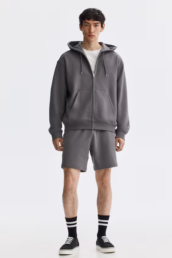 Шорты из толстовочной ткани regular fit