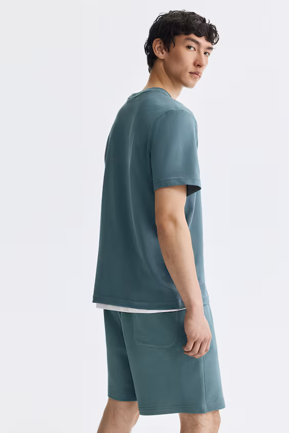Шорты из толстовочной ткани regular fit