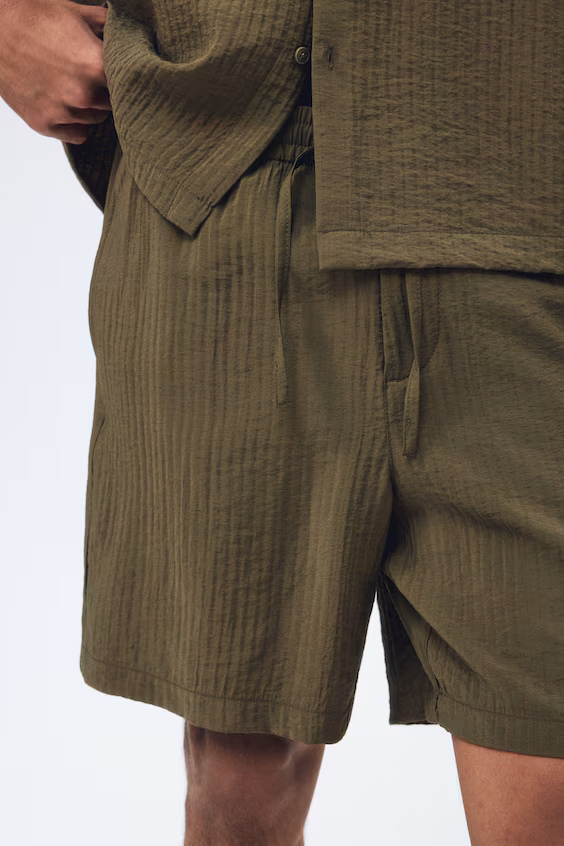 Шорты с текстурой relaxed fit