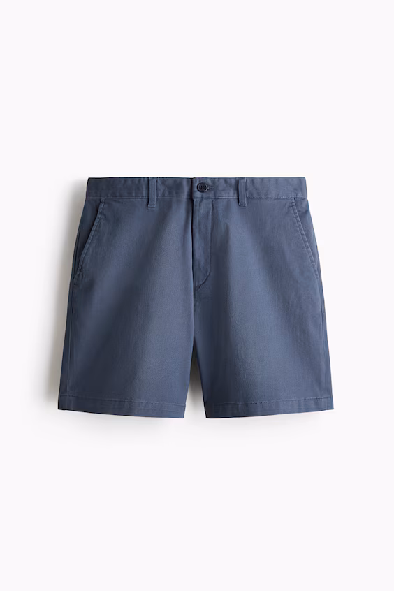 Хлопковые шорты chino с regular fit