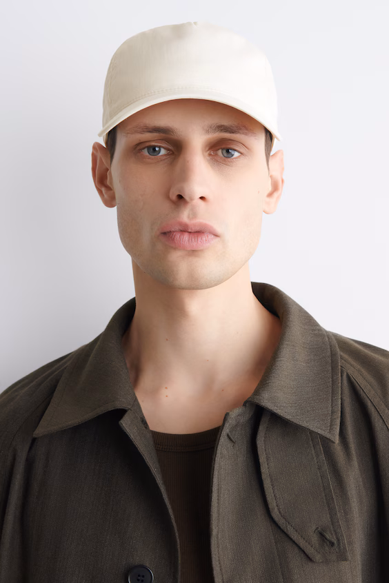 Бейсболка из хлопкового холста