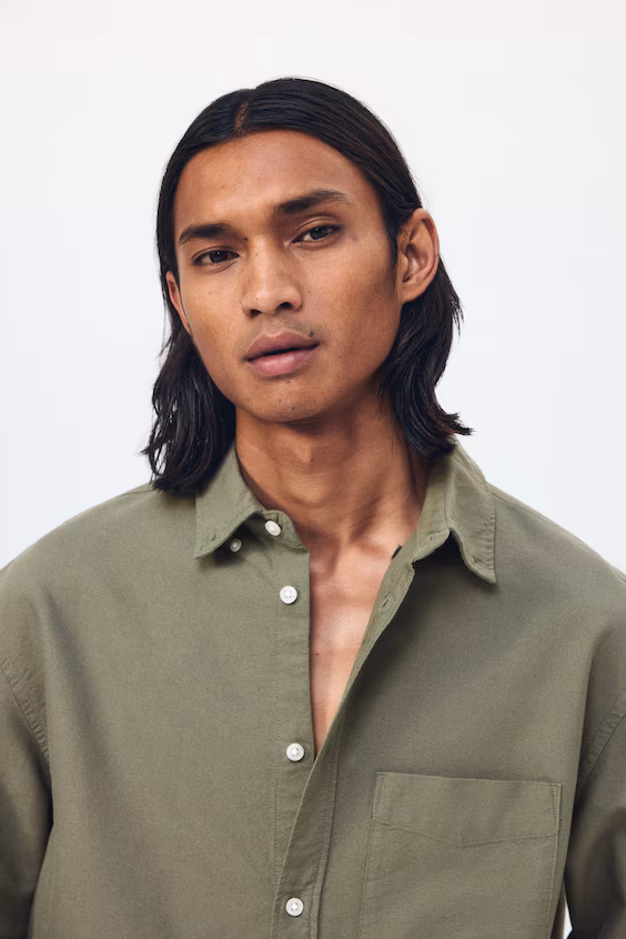Рубашка oxford regular fit