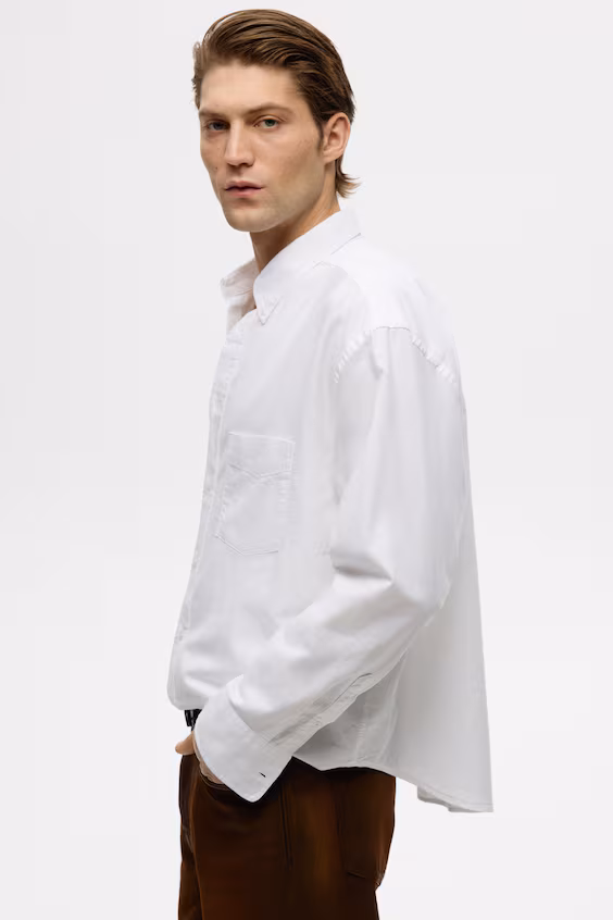 Рубашка оксфорд relaxed fit