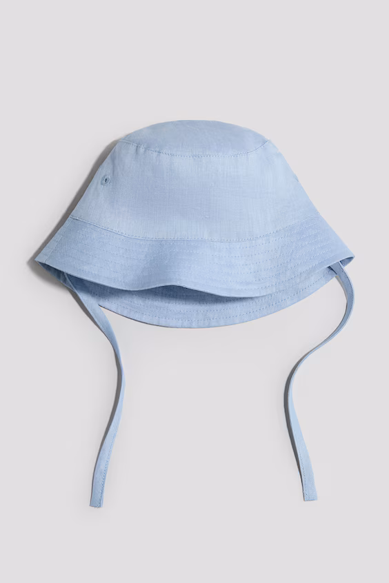 Льняная панама bucket