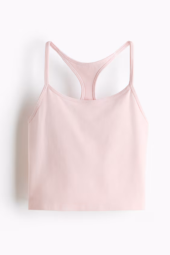 Спортивный топ без рукавов с технологией drymove™ seamless h&m