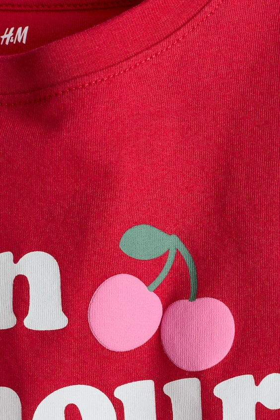 Футболка с принтом h&m