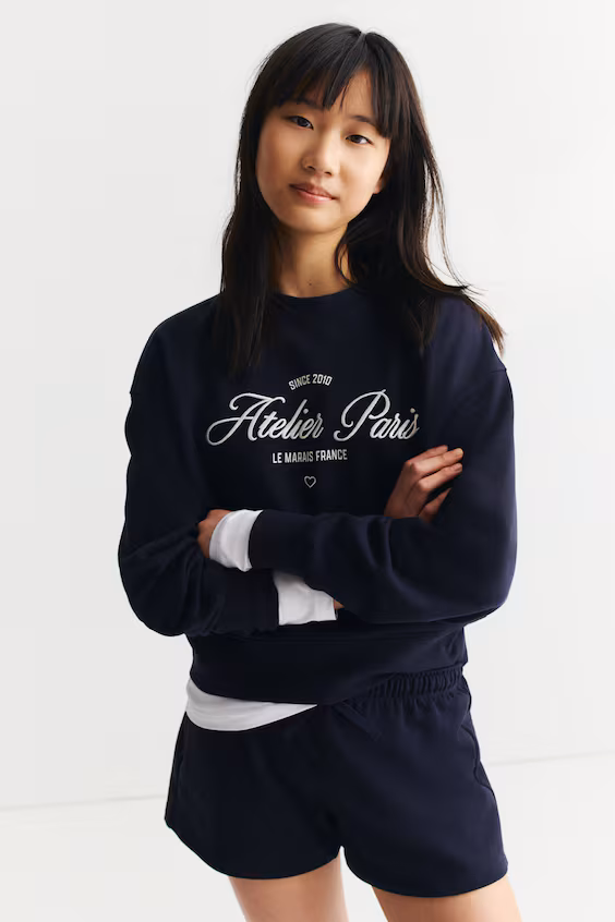 Комплект из 2 предметов из ткани мелтон h&m