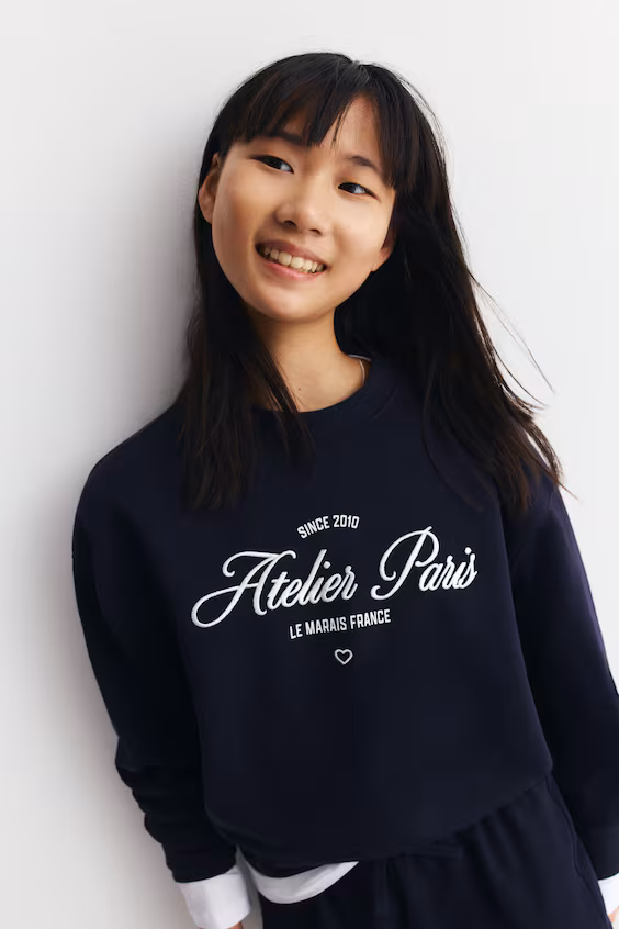 Комплект из 2 предметов из ткани мелтон h&m