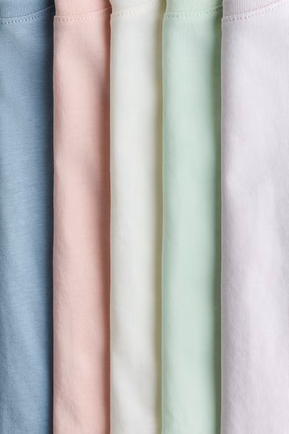 Набор из 5 футболок h&m