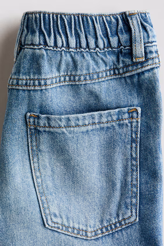 Свободные джинсовые шорты loose fit