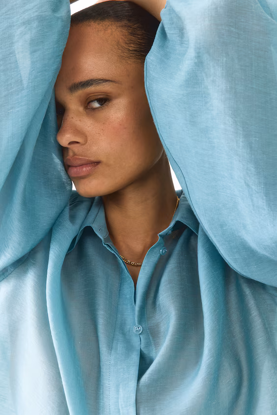 Блузка из смеси льна h&m