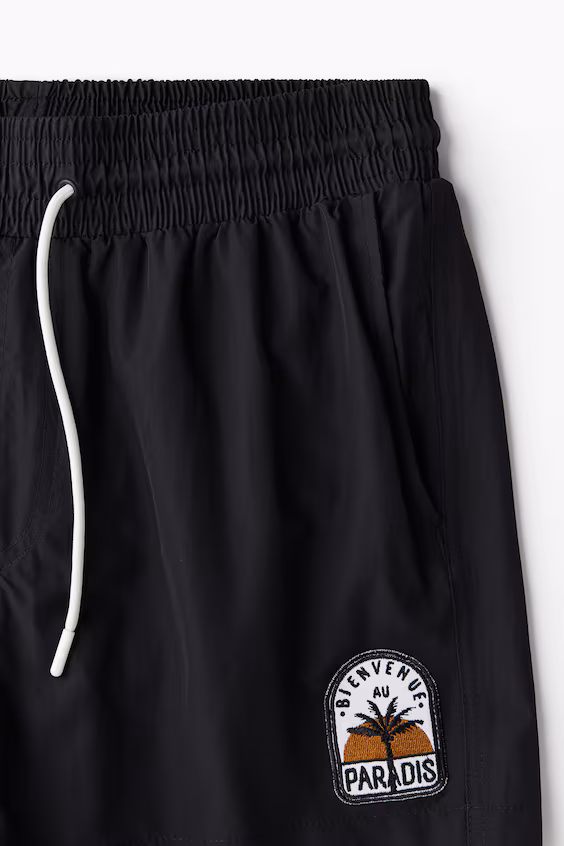 Шорты для плавания с аппликацией