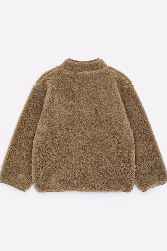 Пальто из искусственного меха h&m