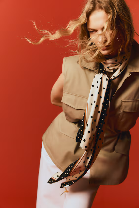 Платок с принтом h&m