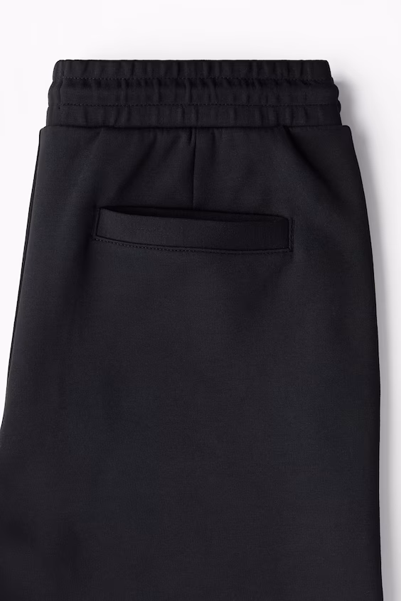 Шорты regular fit из толстого джерси