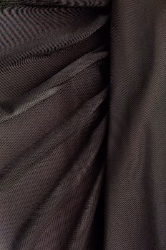 Юбка с драпировкой из джерси