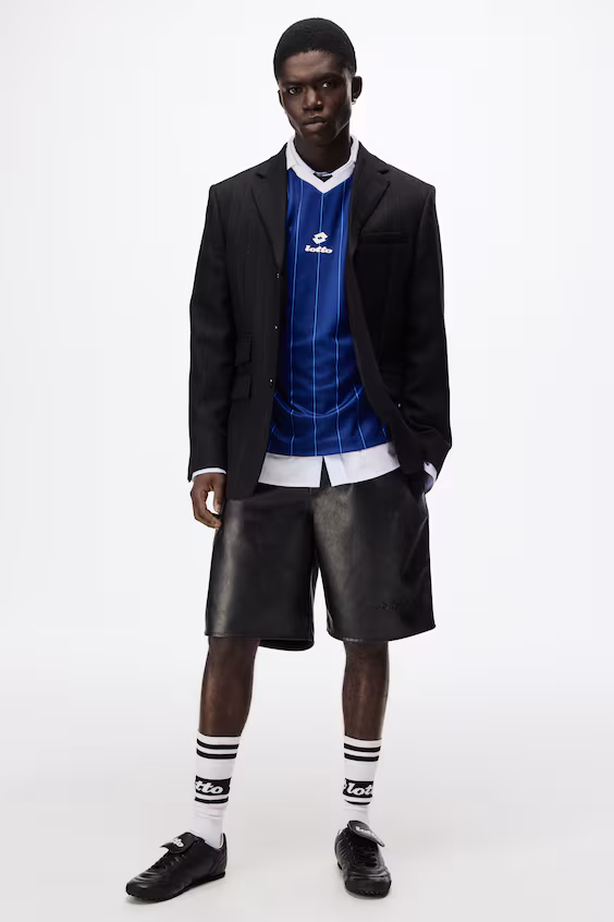 Комфортные шорты relaxed fit h&m