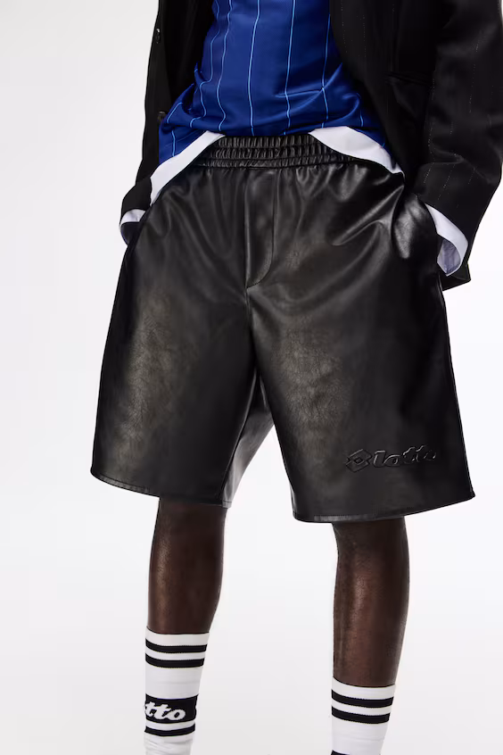 Комфортные шорты relaxed fit h&m