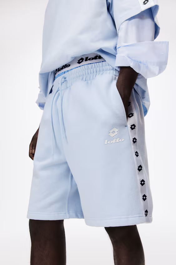 Комфортные спортивные шорты regular fit h&m