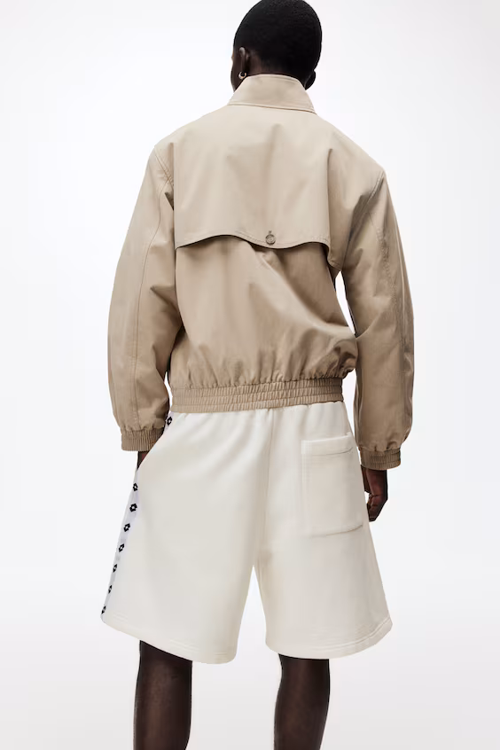 Комфортные спортивные шорты regular fit h&m