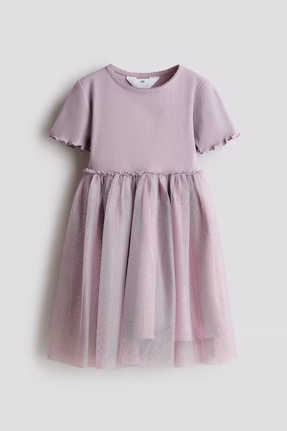 Платье с юбкой из фатина h&m