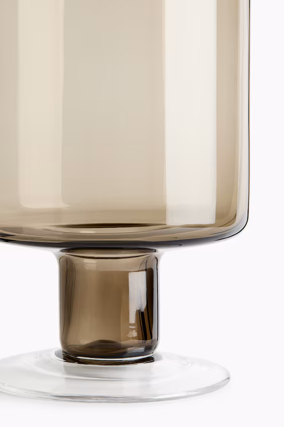 Большой цветной стеклянный кувшин h&m