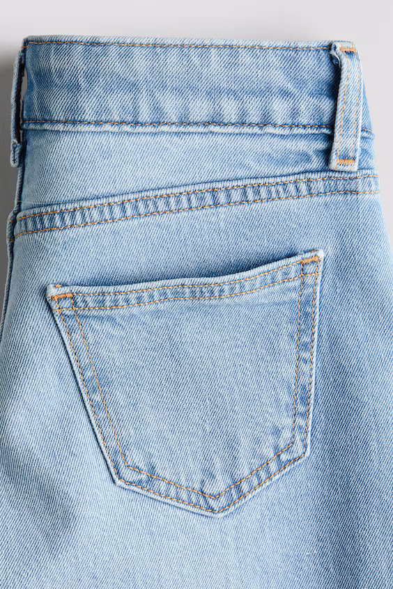 Джинсы wide leg low