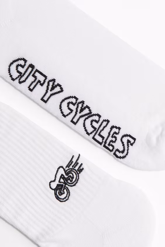 Носки с узором h&m