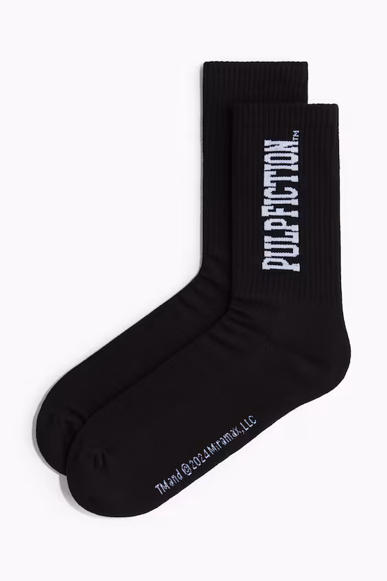 Носки с узором