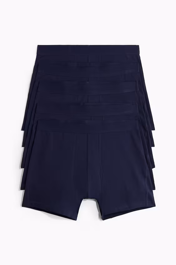 Пачка из 5 средних боксеров lycra® xtra life™