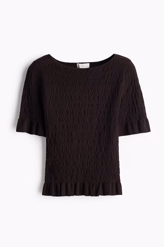 Свитер из текстурированной ткани h&m