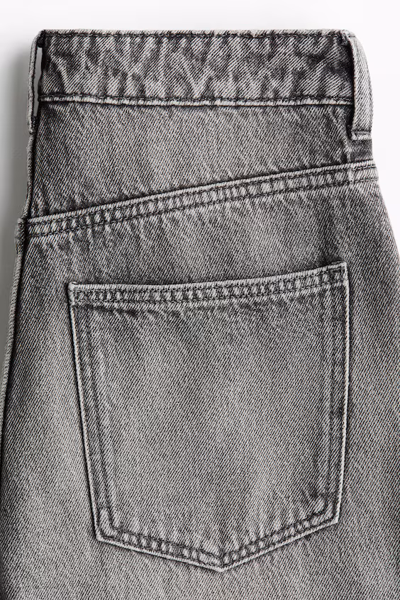 Свободные джинсы baggy high
