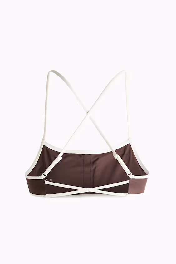 Спортивный бюстгальтер-бикини с чашечками h&m
