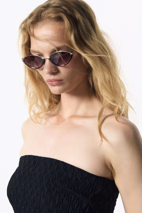 Узкие солнцезащитные очки h&m