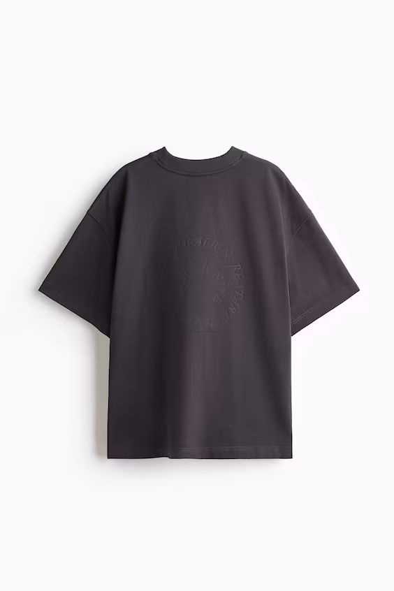 Спортивная футболка с принтом oversized fit