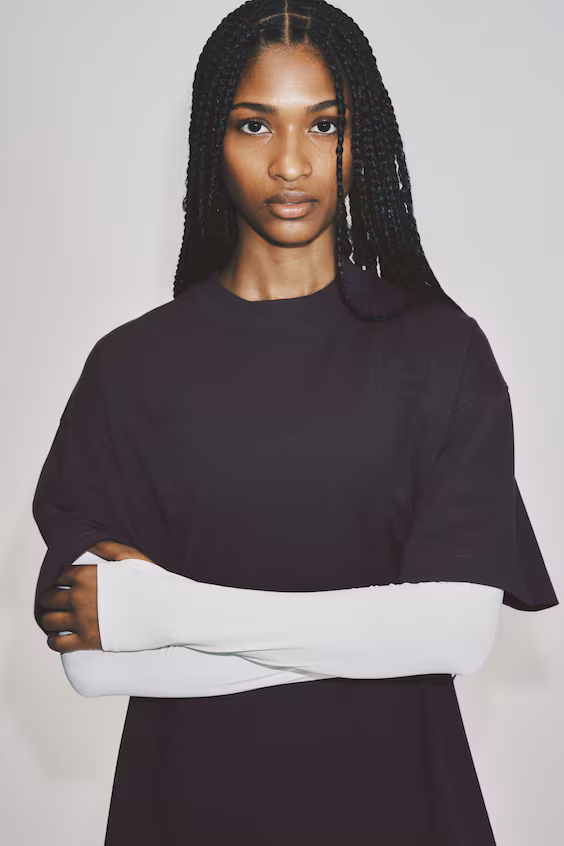 Спортивная футболка с принтом oversized fit
