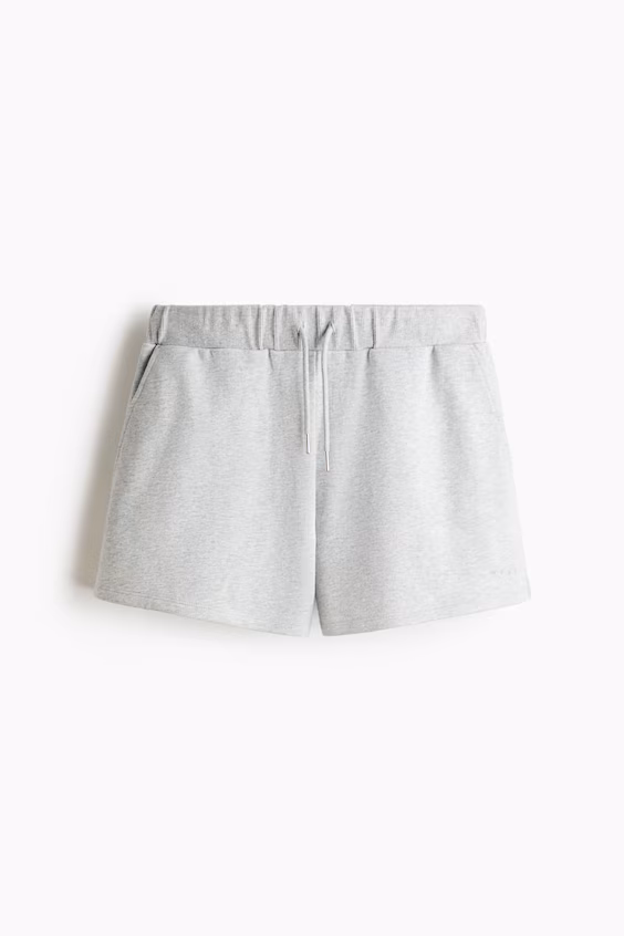 Спортивные шорты regular fit из свитшотной ткани