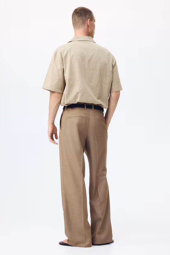 Брюки классического стиля loose fit