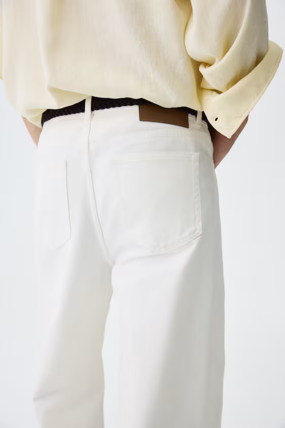 Комфортные хлопковые брюки relaxed fit