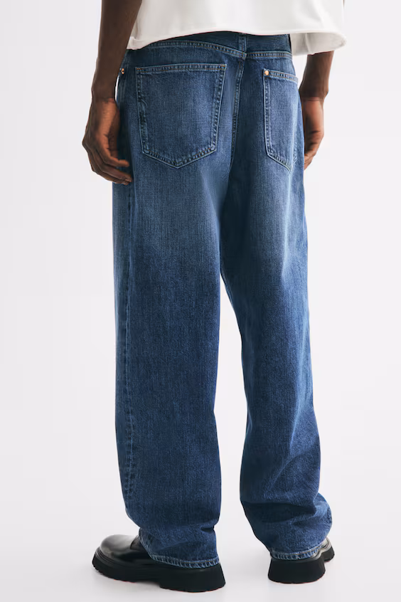 Свободные джинсы baggy