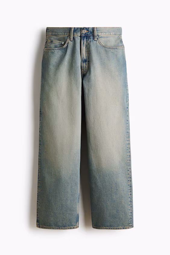 Свободные джинсы baggy