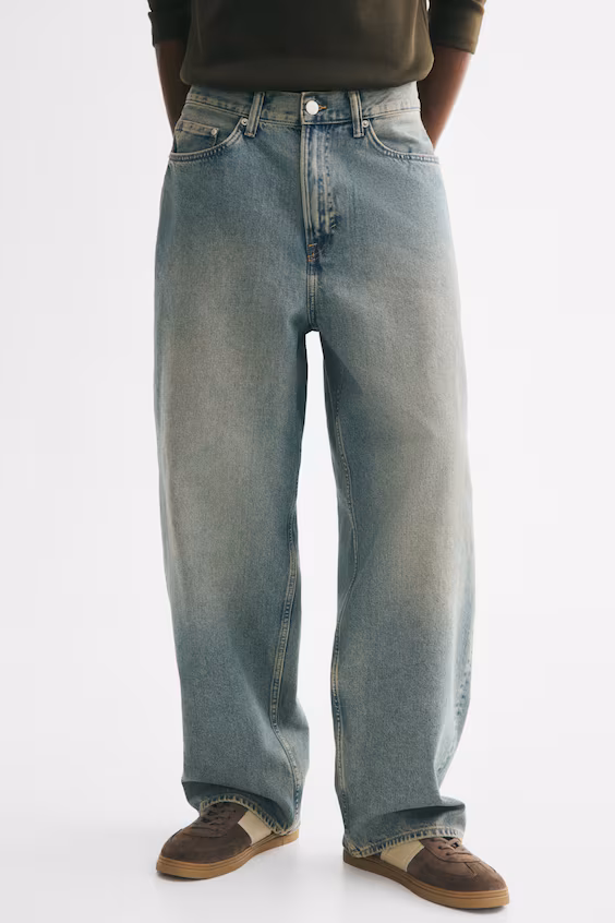 Свободные джинсы baggy