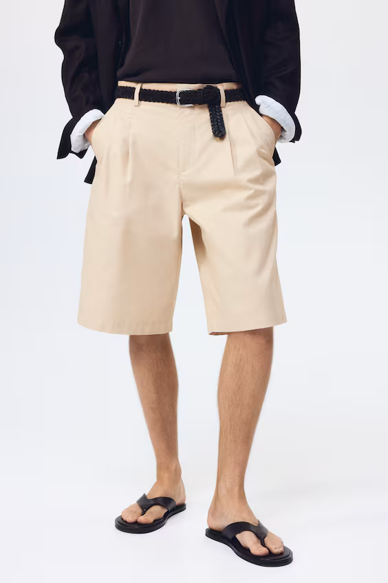 Бермуды loose fit