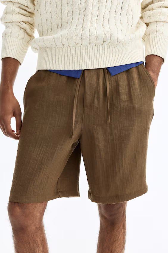 Свободные шорты loose fit