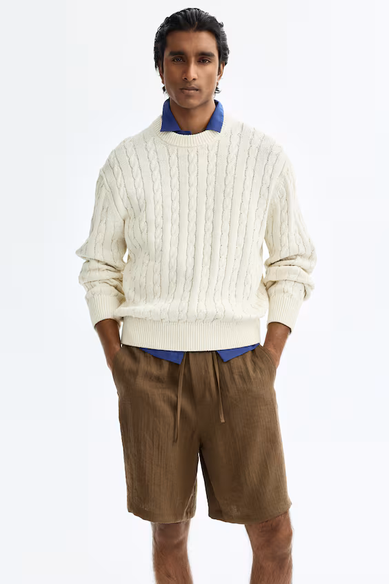 Свободные шорты loose fit