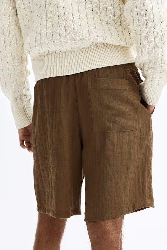 Свободные шорты loose fit