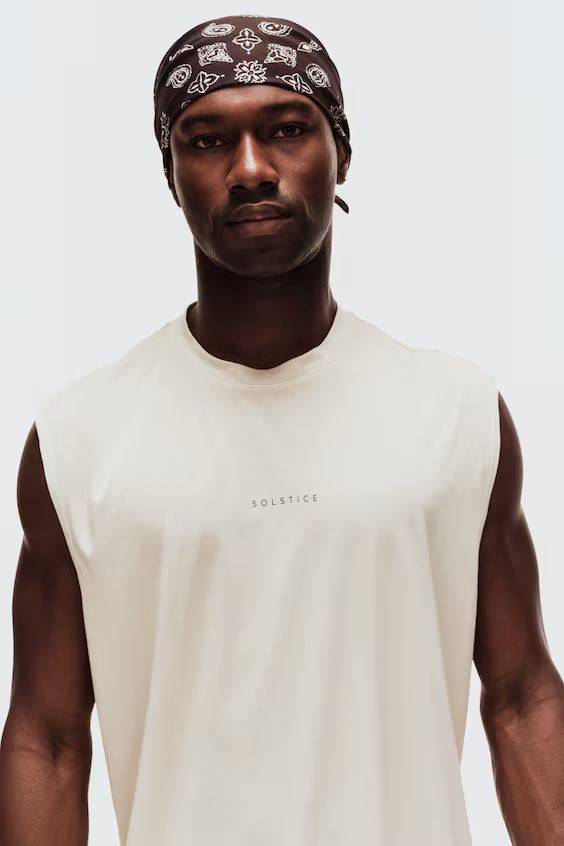 Спортивный безрукавный топ loose fit