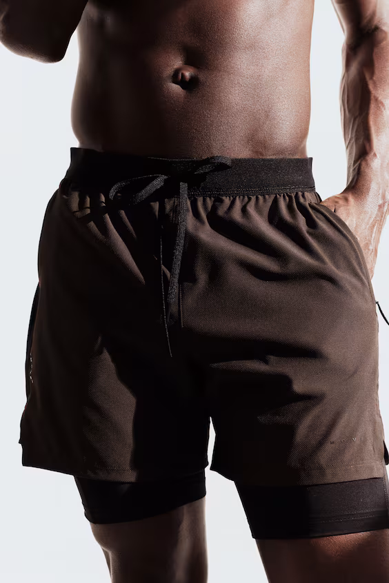 Спортивные двухслойные шорты с drymove™