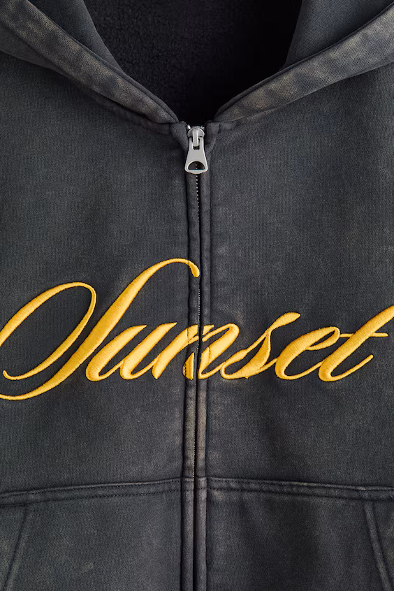 Пальто с капюшоном oversized fit