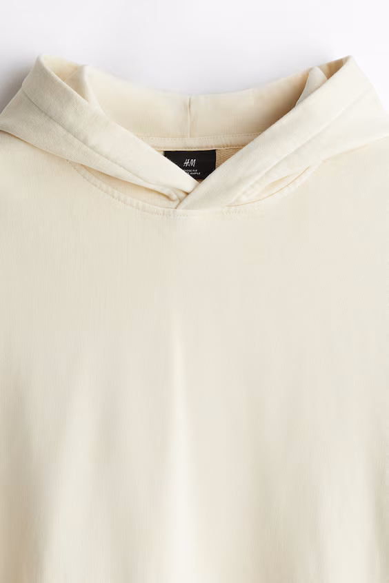 Худи с капюшоном и эффектом потертости луз фит